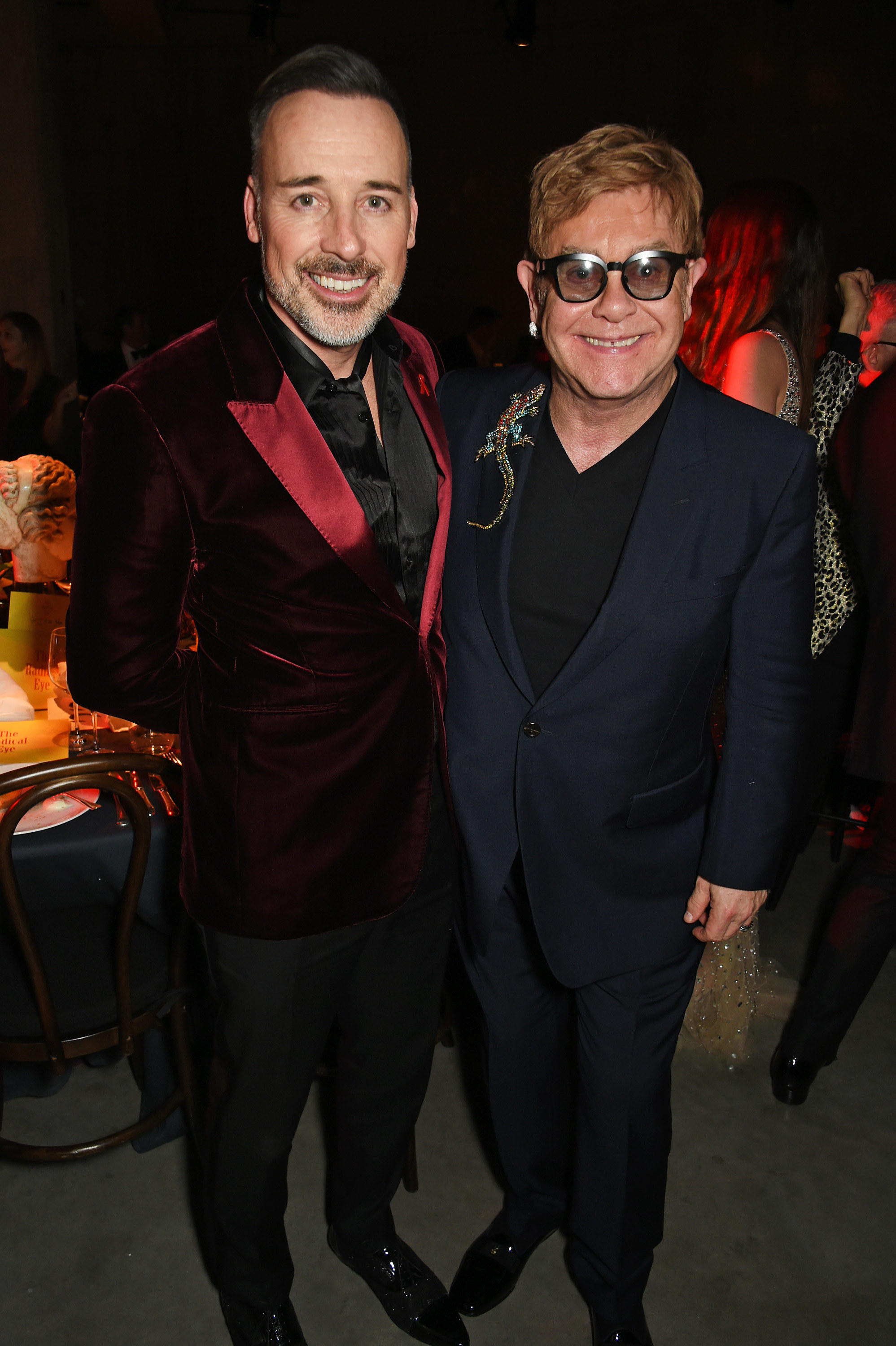 David Furnish and Elton John in 2016