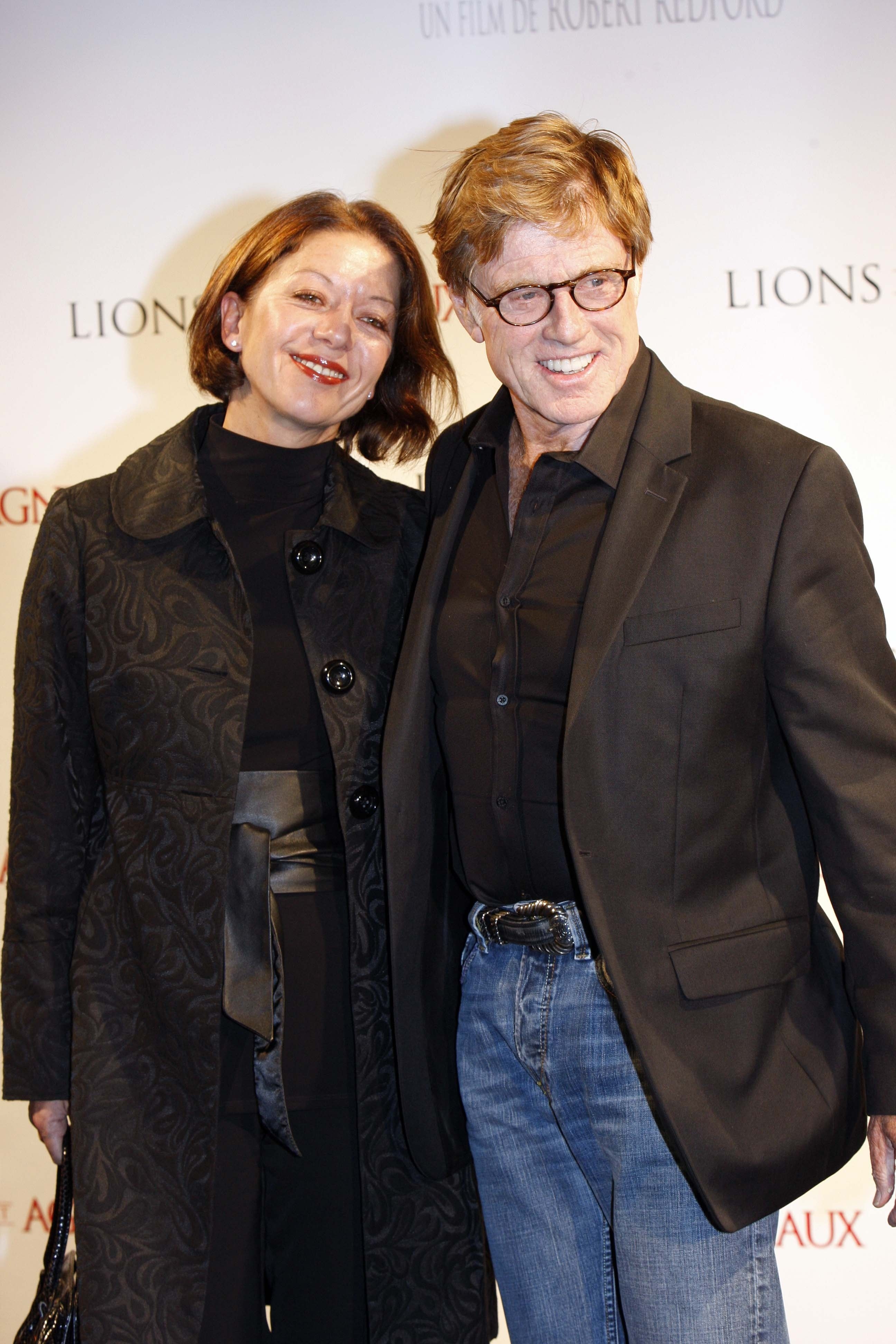 Robert Redford and Sibylle Szaggars in 2007