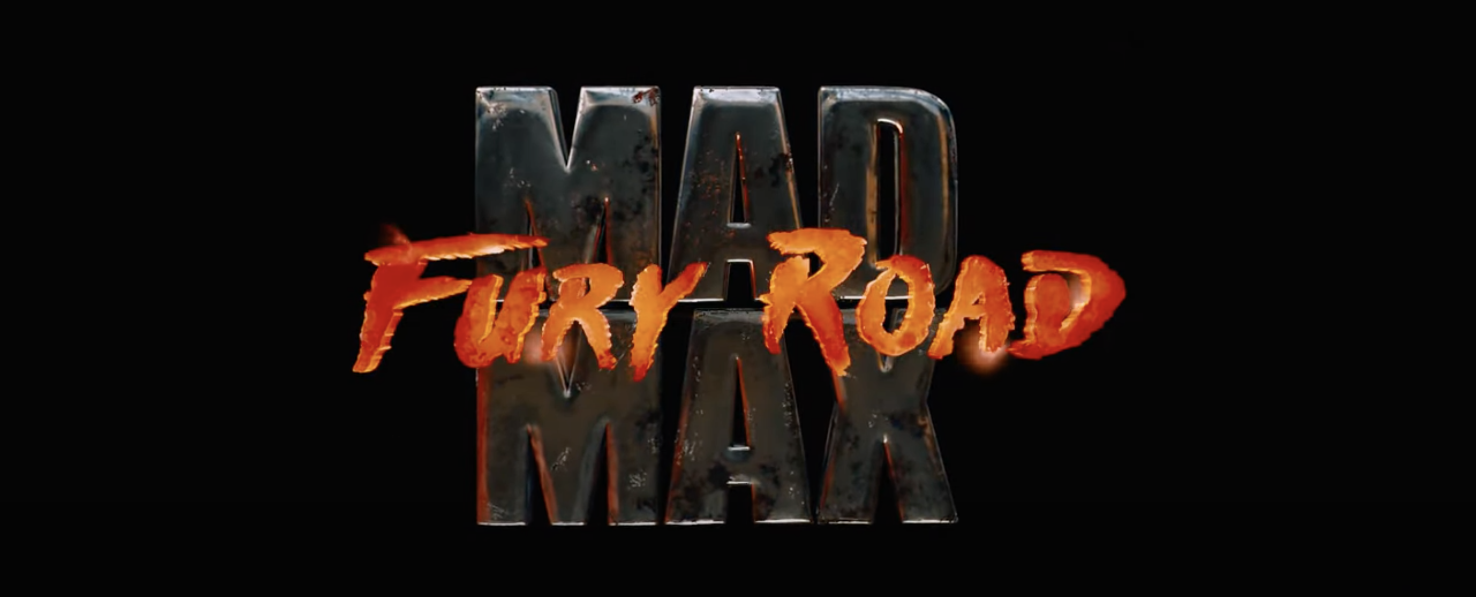 The title card for &quot;Mad Max: Fury Road&quot;