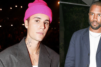 Split image of Justin Bieber and Frank Ocean