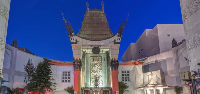 Chinese Theater at dawn