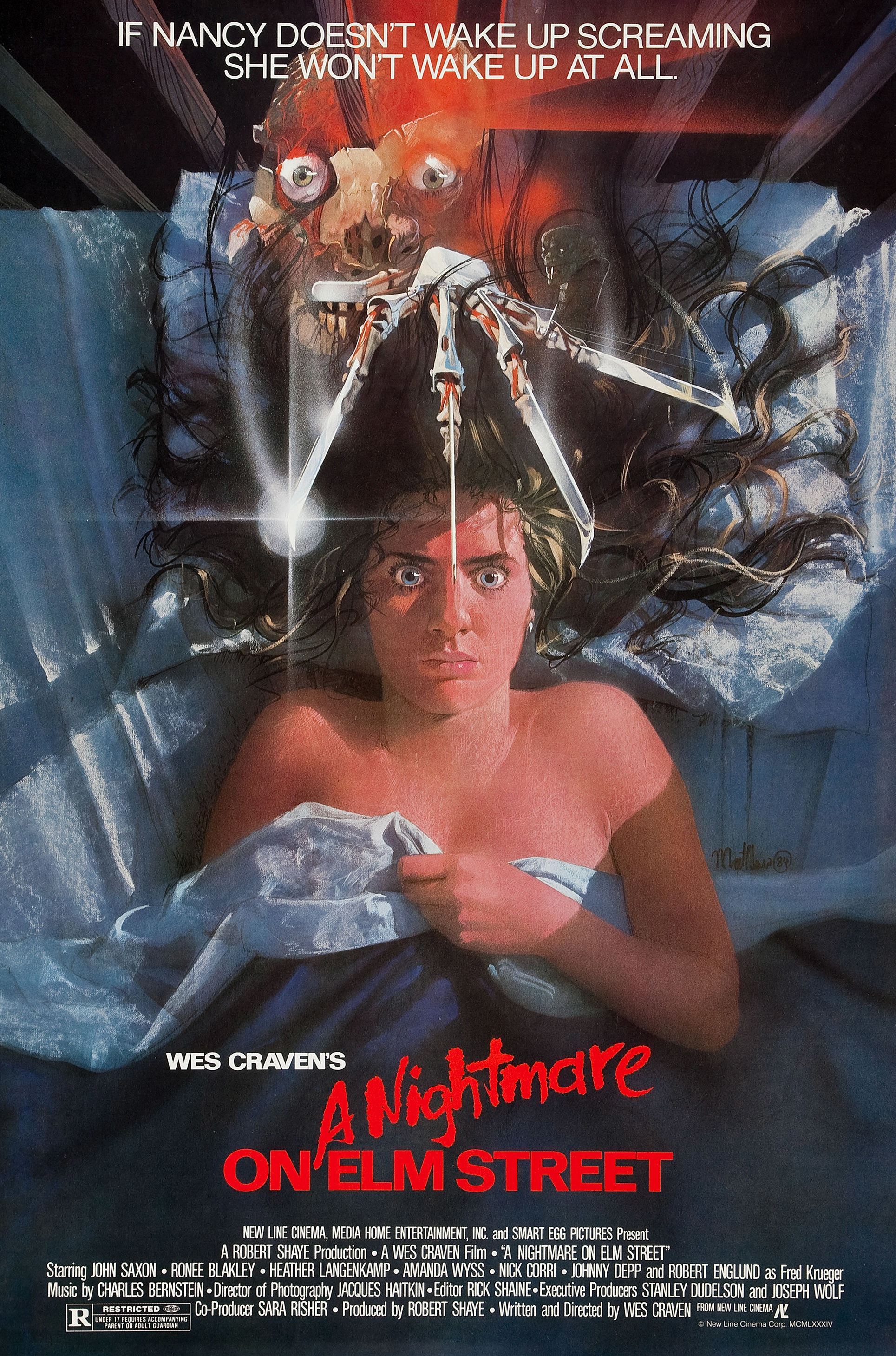 The poster for &quot;A Nightmare on Elm Street&quot;