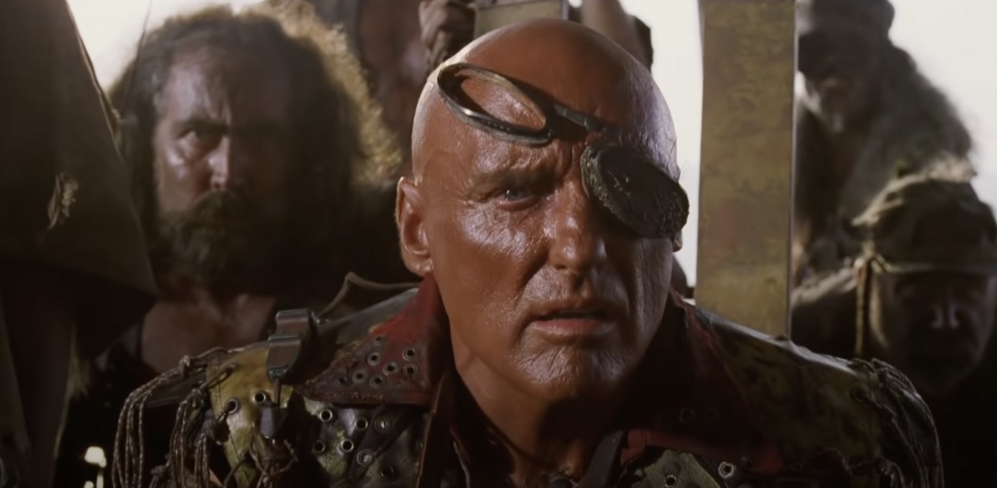 A man with an eyepatch