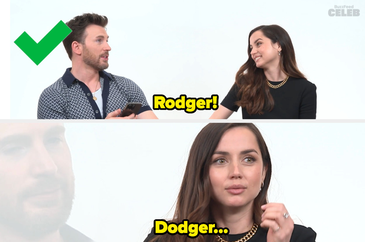 ana guesses Rodger and dodger