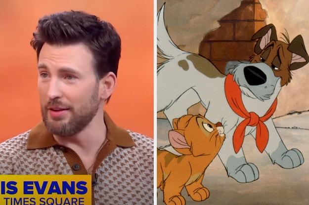 Chris Evans Gets His Dog Dodger a Matching Shirt from The Gray Man