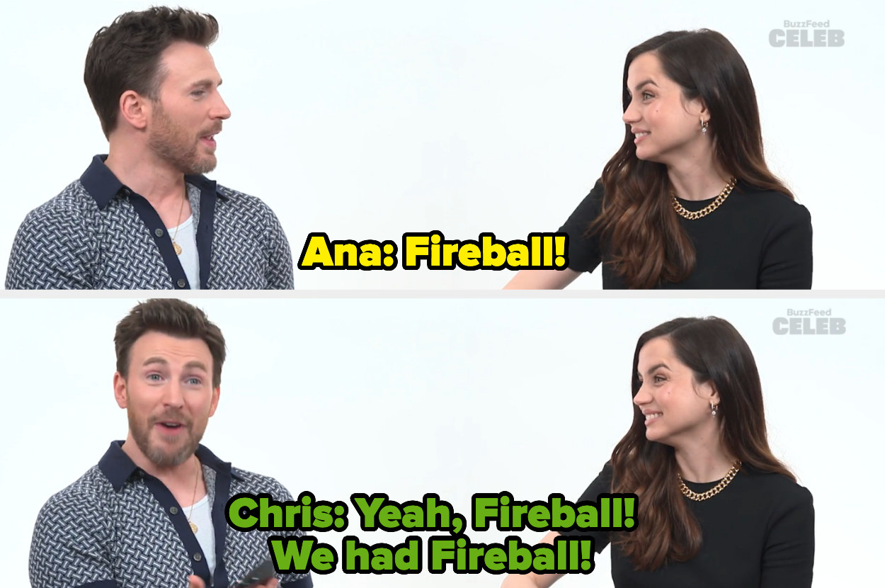 chris says, yeah fireball we had fireball