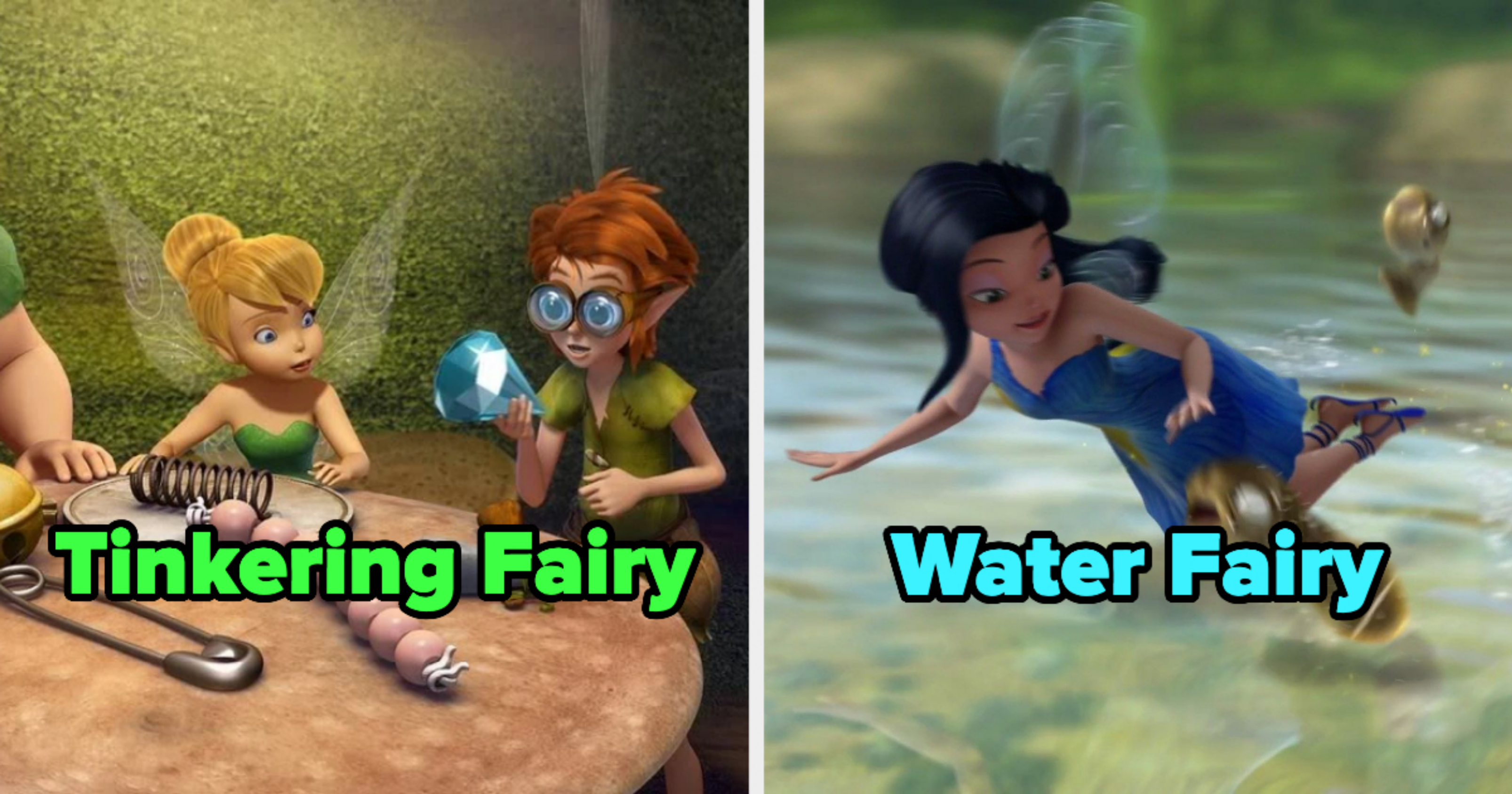 Pixie hollow fairy quiz