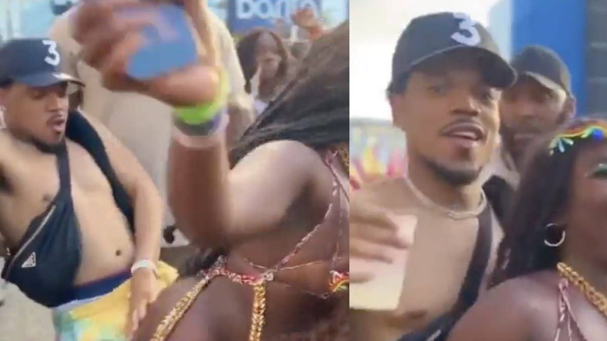 A newly surfaced video showing Chance The Rapper dancing with a woman at Jamaica's Carnival celebration has been making the rounds online with many chiming in.