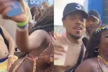 Video of Chance the Rapper twerking in Jamaica.