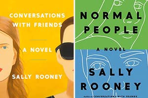 Conversations With Friends novel and Normal People novel
