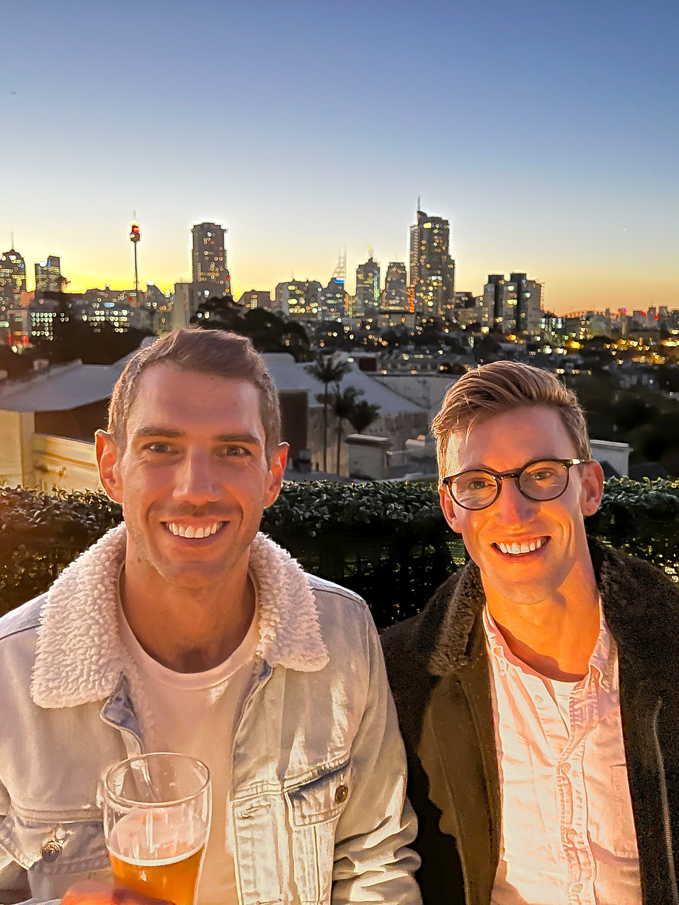 Selfie at the Royal Hotel Paddington