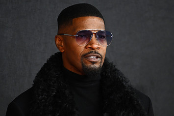Jamie Foxx attends premiere of Creed III