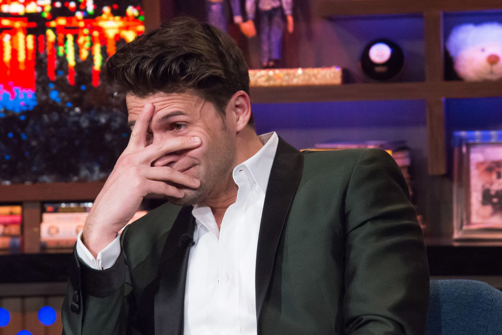 A photo of Tom Schwartz during an appearance on &quot;Watch What Happens Live&quot;