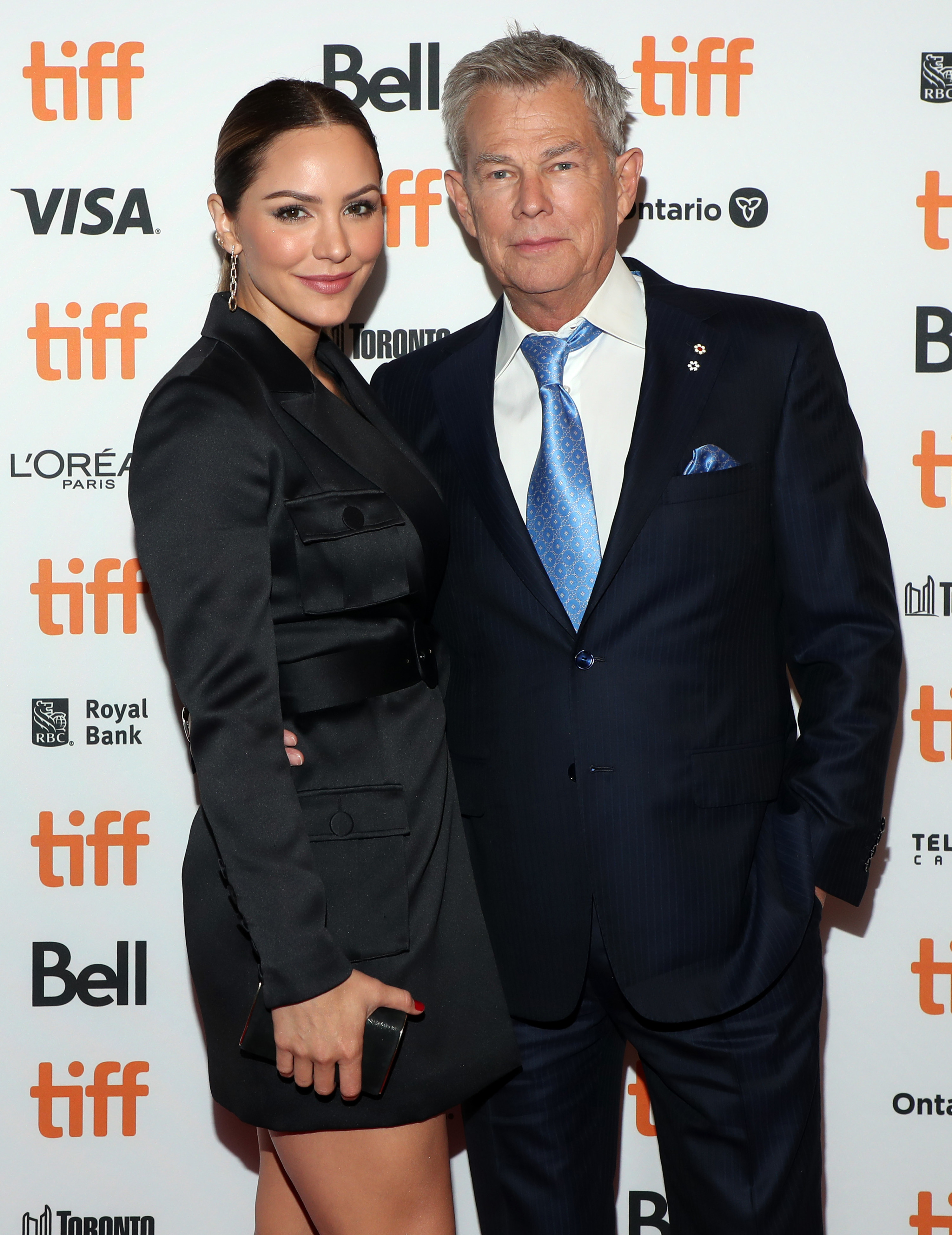 Katherine McPhee and David Foster in 2019