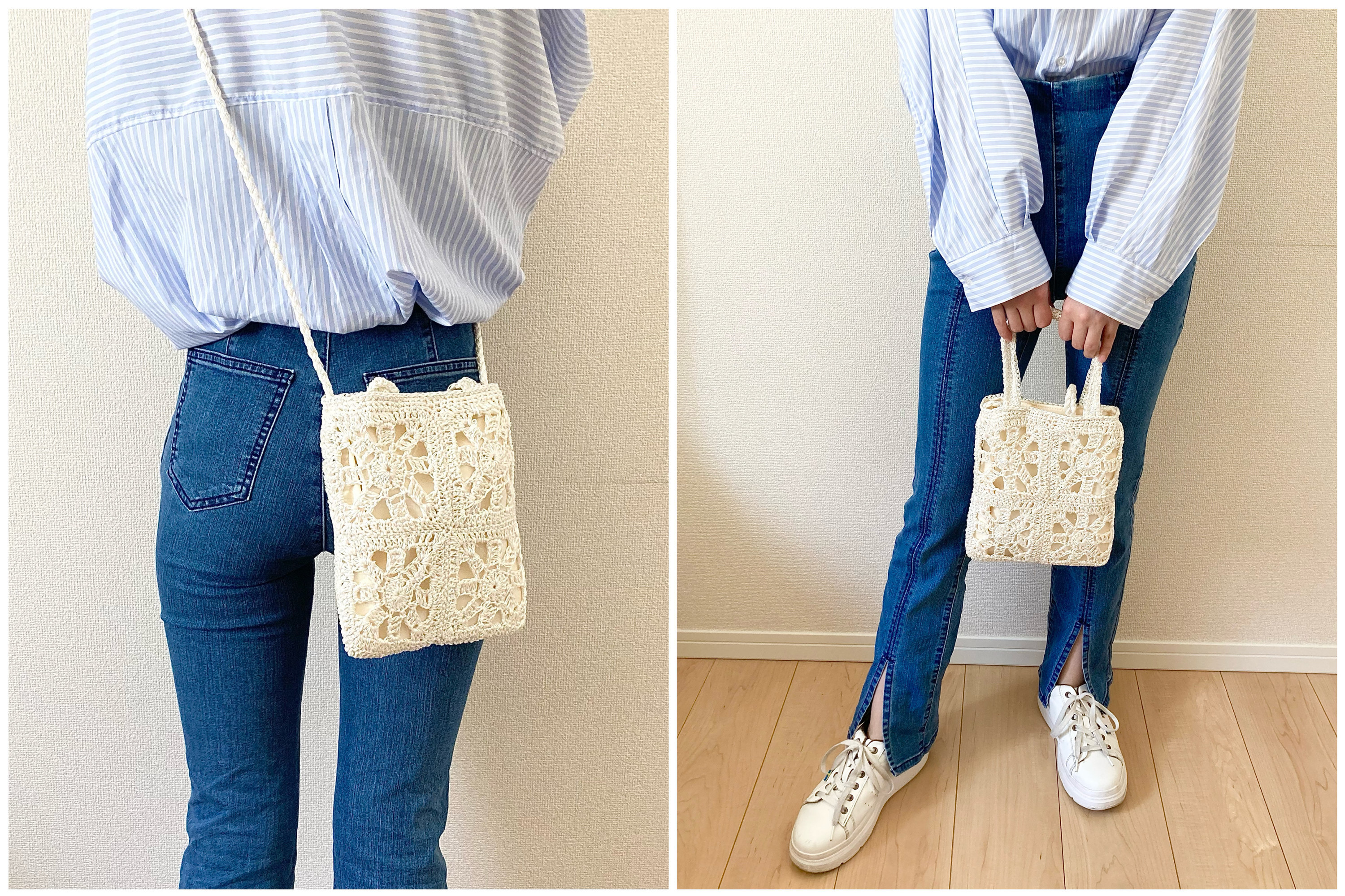 niko and&hellip;（ニコアンド）のおすすめのバッグ「オリジナルフラワーメタリックショルダーバッグ」