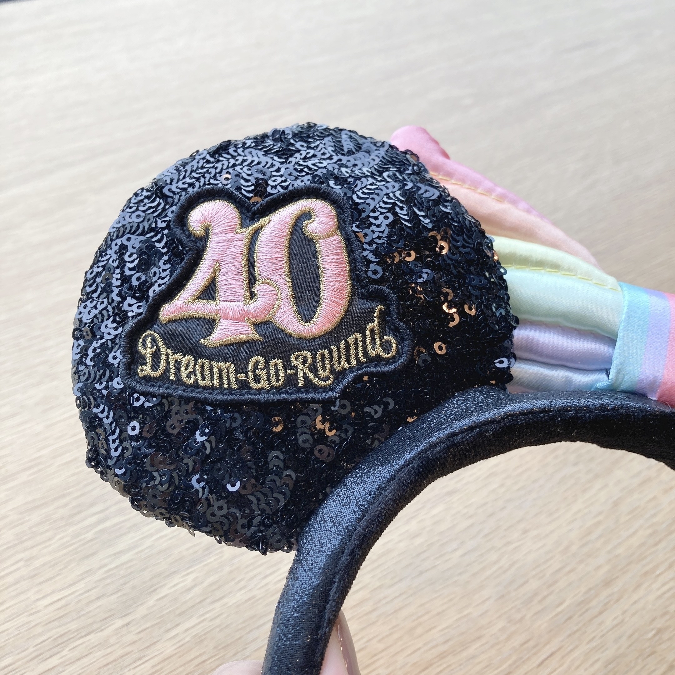 ディズニーランドで見つけた、40周年記念おみやげ「カチューシャ」