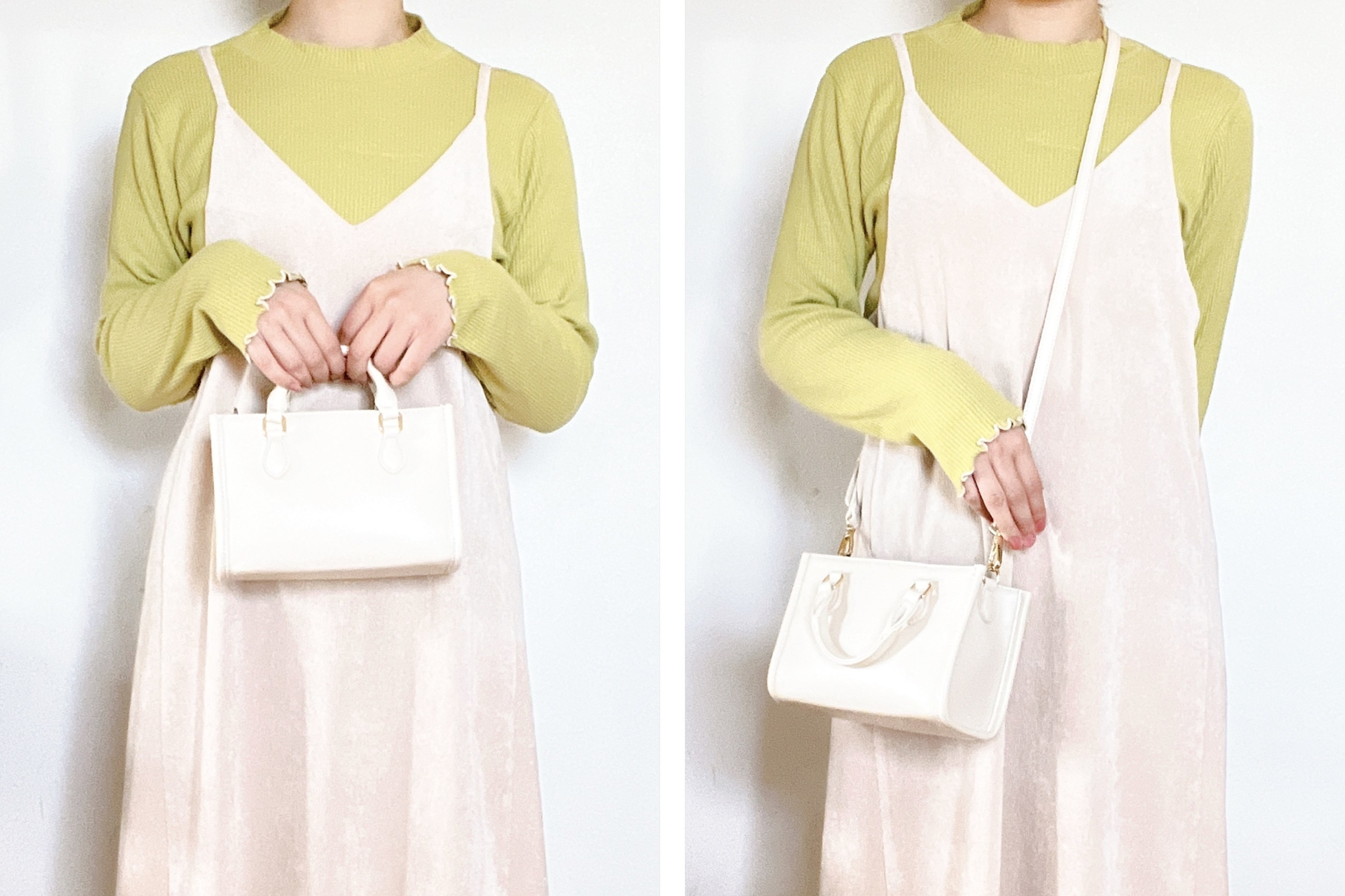 niko and&hellip;（ニコアンド）のおすすめのバッグ「2WAYスクエアトートバッグ［tiny tiny（ティニーティニー）］」