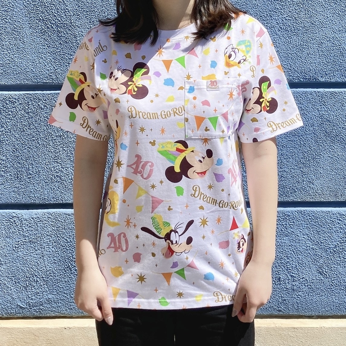 ディズニー40周年Tシャツ