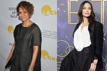 Halle Berry and Angelina Jolie, both icons