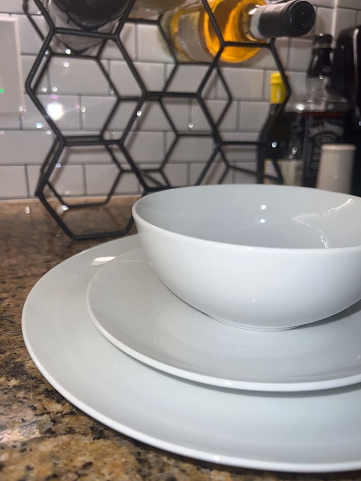 Reviewer image of white dishes