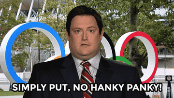 man saying simply put no hanky panky