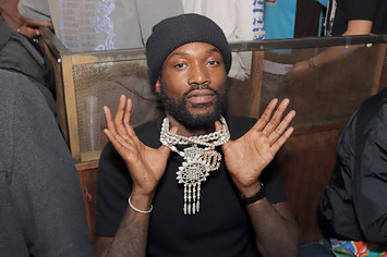 Meek Mill visits Harbor NYC on March 31, 2023 in New York City