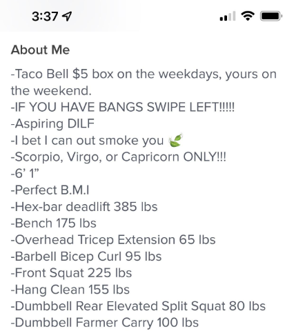 bio has all of their gym info