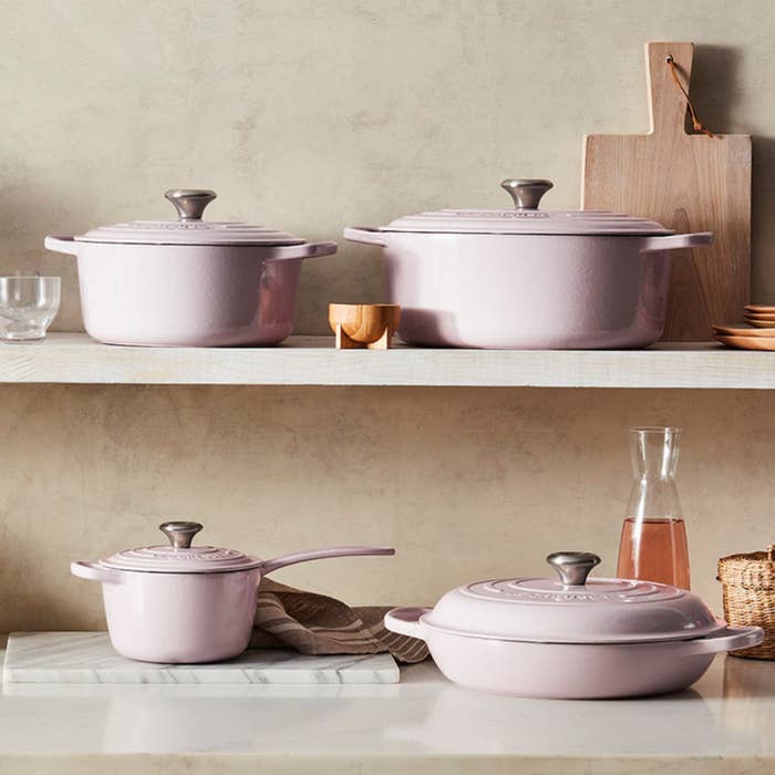 Creuset's New Color: Pink Shallot Pasta