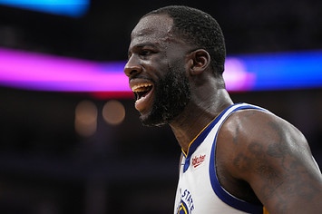 Draymond Green during the NBA playoff game against the Sacaramento Kings