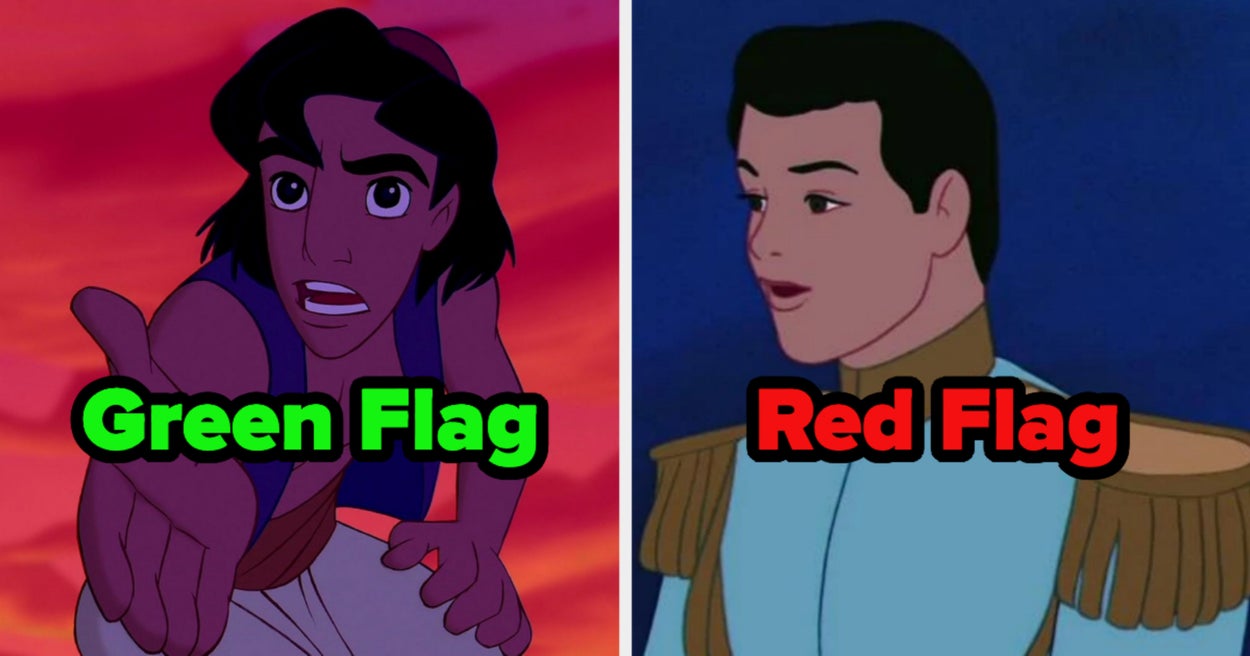 I’m Genuinely Curious If You Consider These Disney Princes To Be Green Or Red Flags