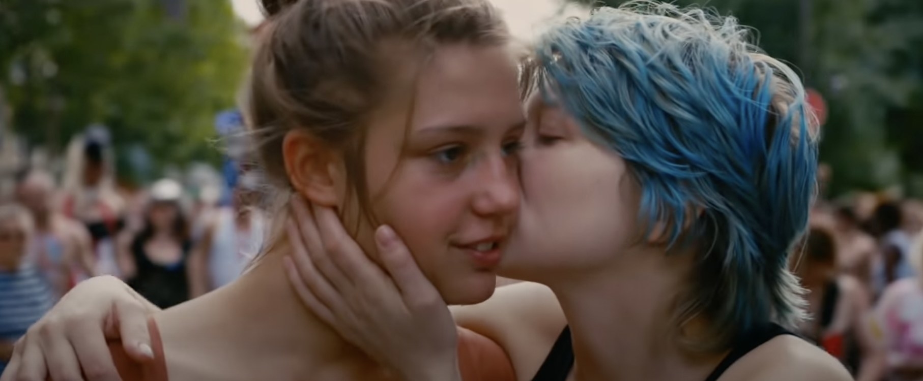 Adèle Exarchopoulos and Léa Seydoux in Blue is the Warmest Color