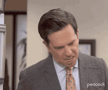 Andy Bernard from The Office gif