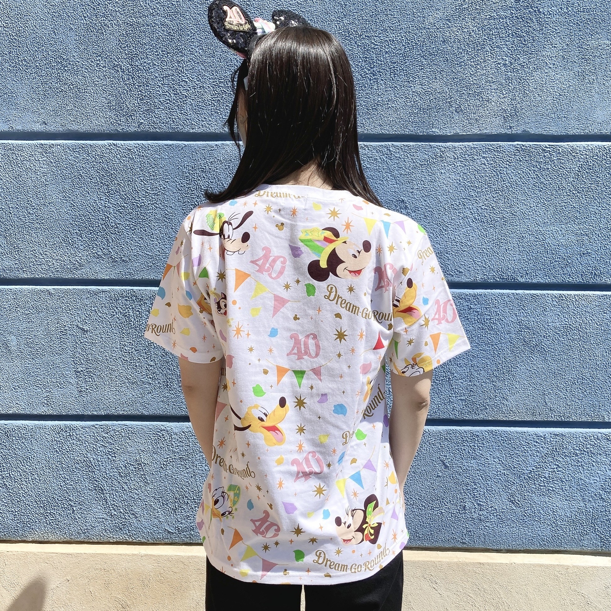 ディズニーランド☆４０周年☆Ｔシャツ - キャラクターグッズ