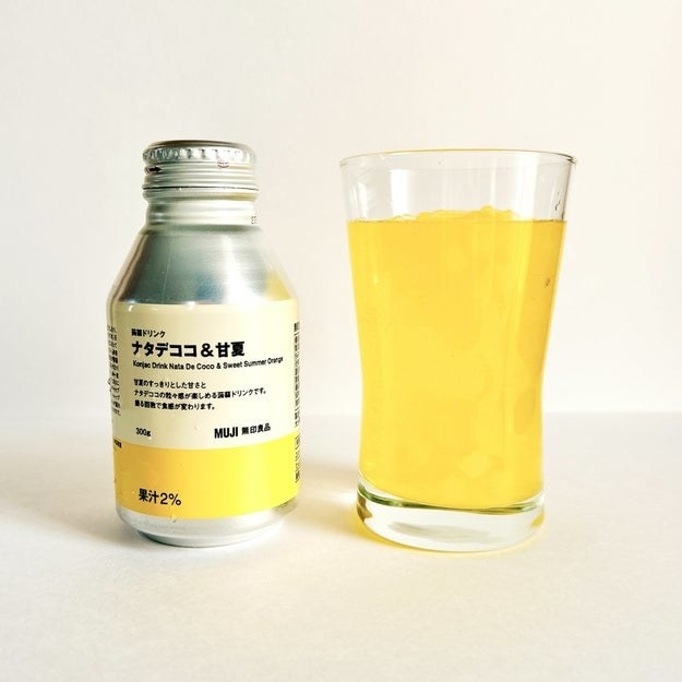 無印良品のオススメのドリンク「蒟蒻ドリンク ナタデココ&甘夏」