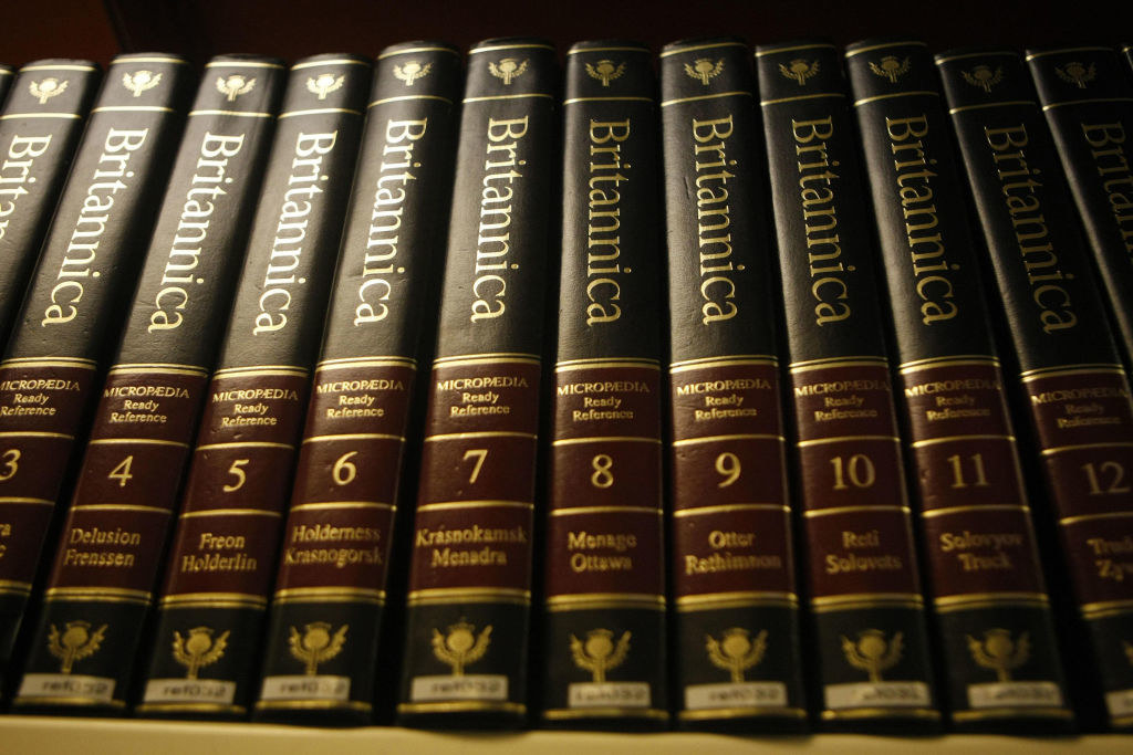 A set of Encyclopedia Britannicas