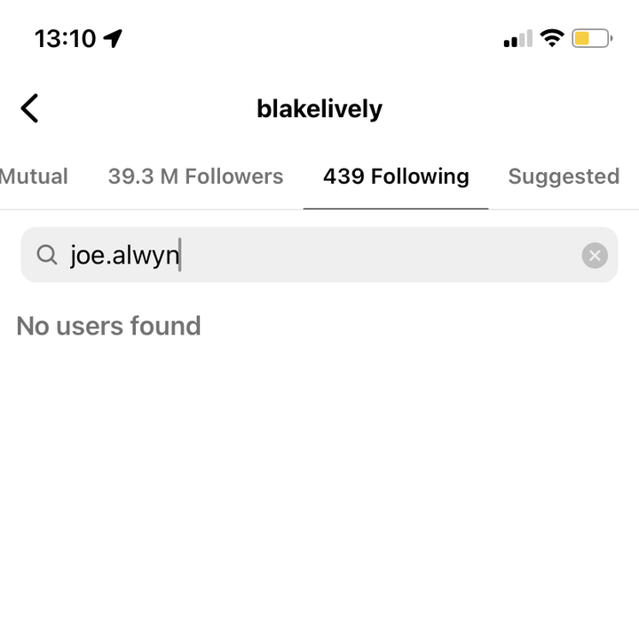 joe removed from blake's list