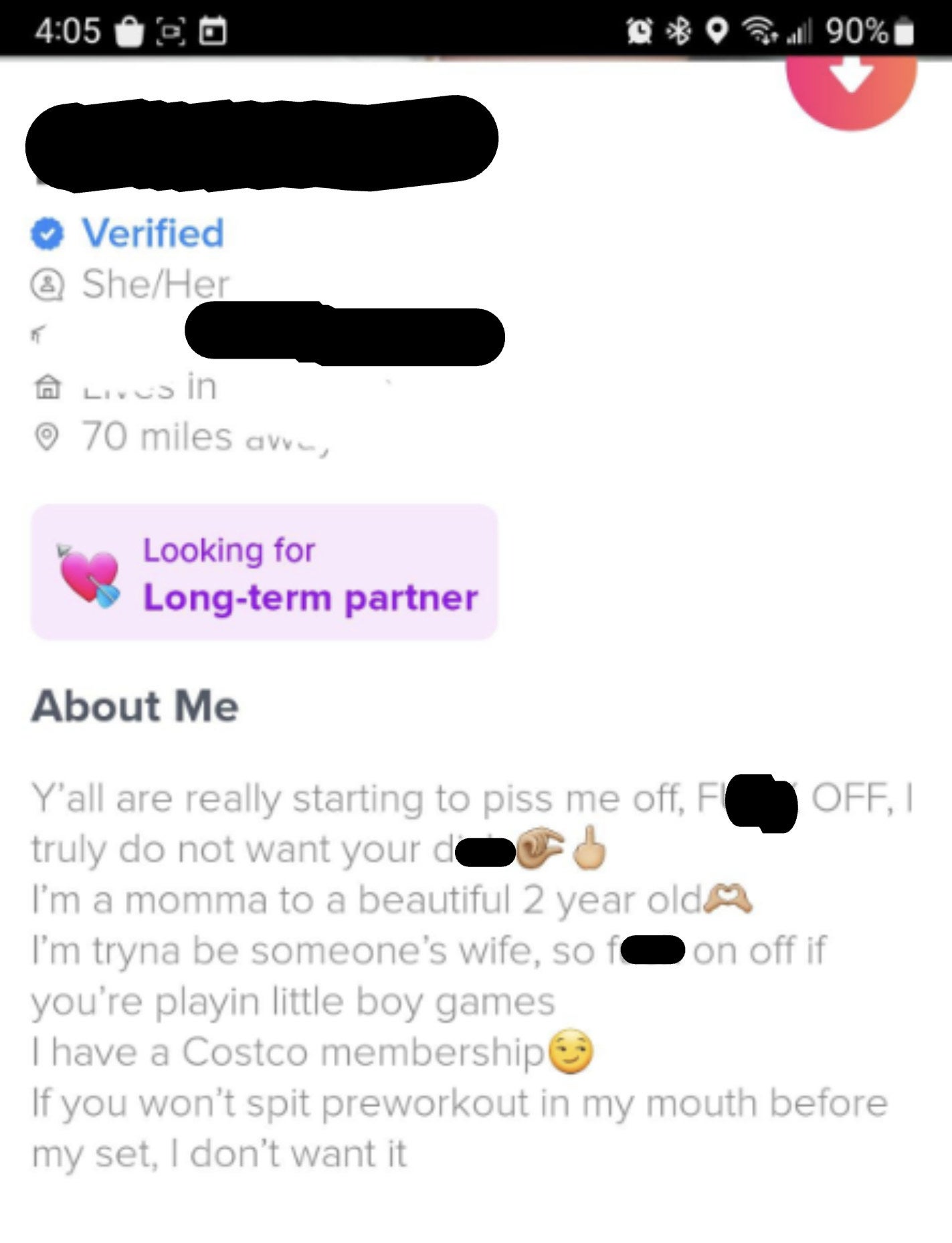 bio reads, y'all are really starting to piss me off