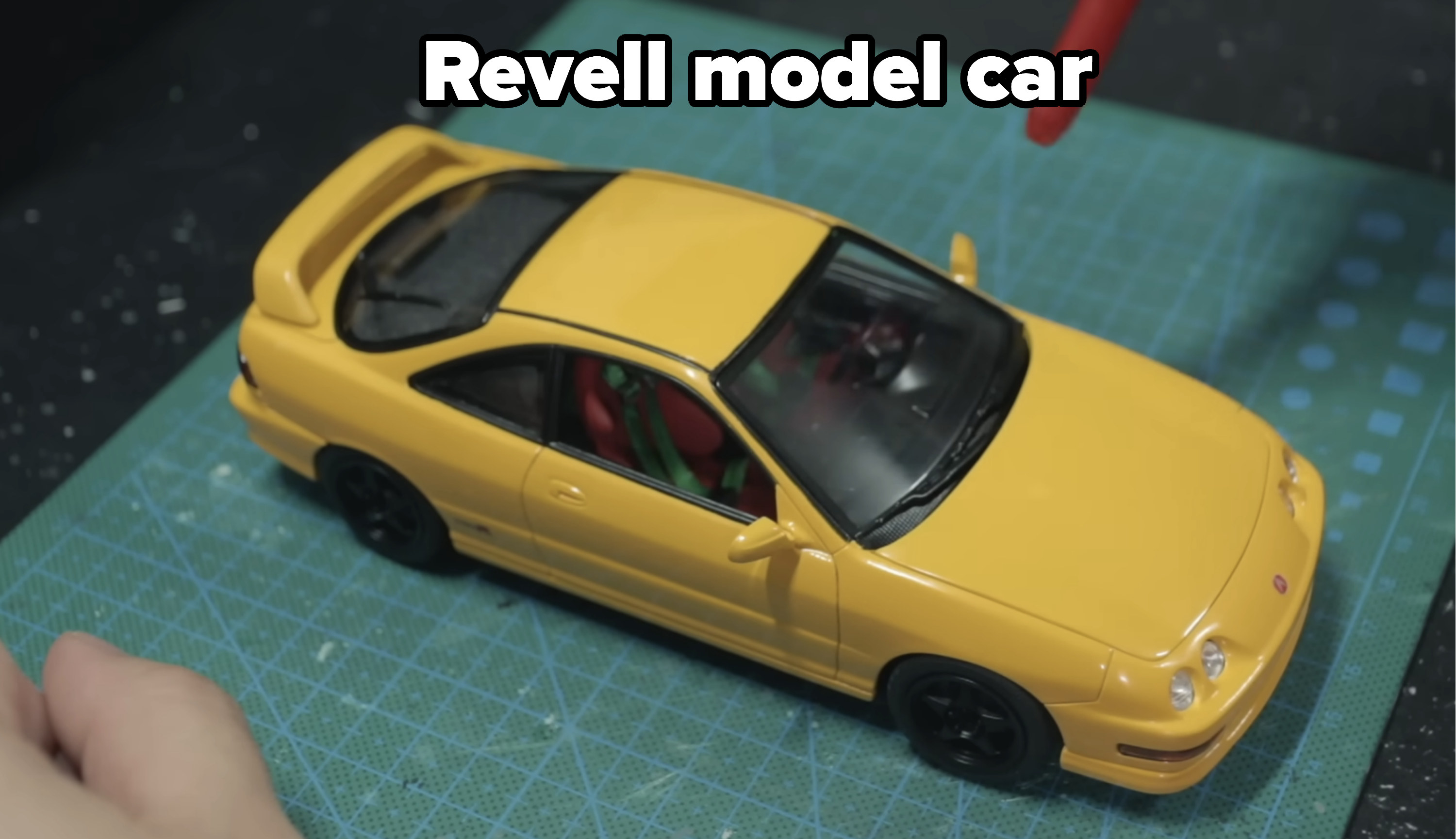 A Revell model car