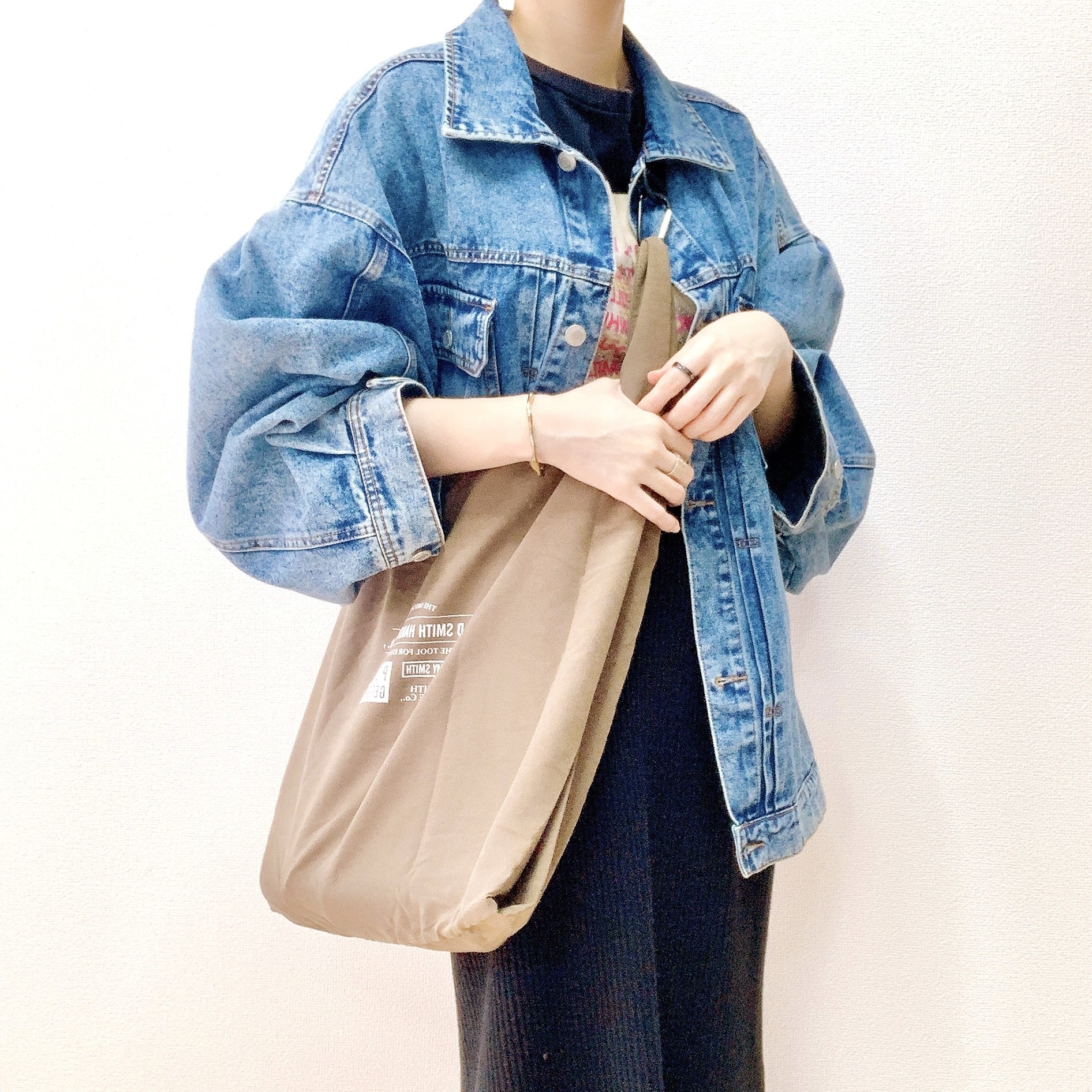 niko and&hellip;（ニコアンド）のおすすめのバッグ「［OLD SMITH］【POST GENERAL（ポストジェネラル）】ループコンビニエコバッグ」