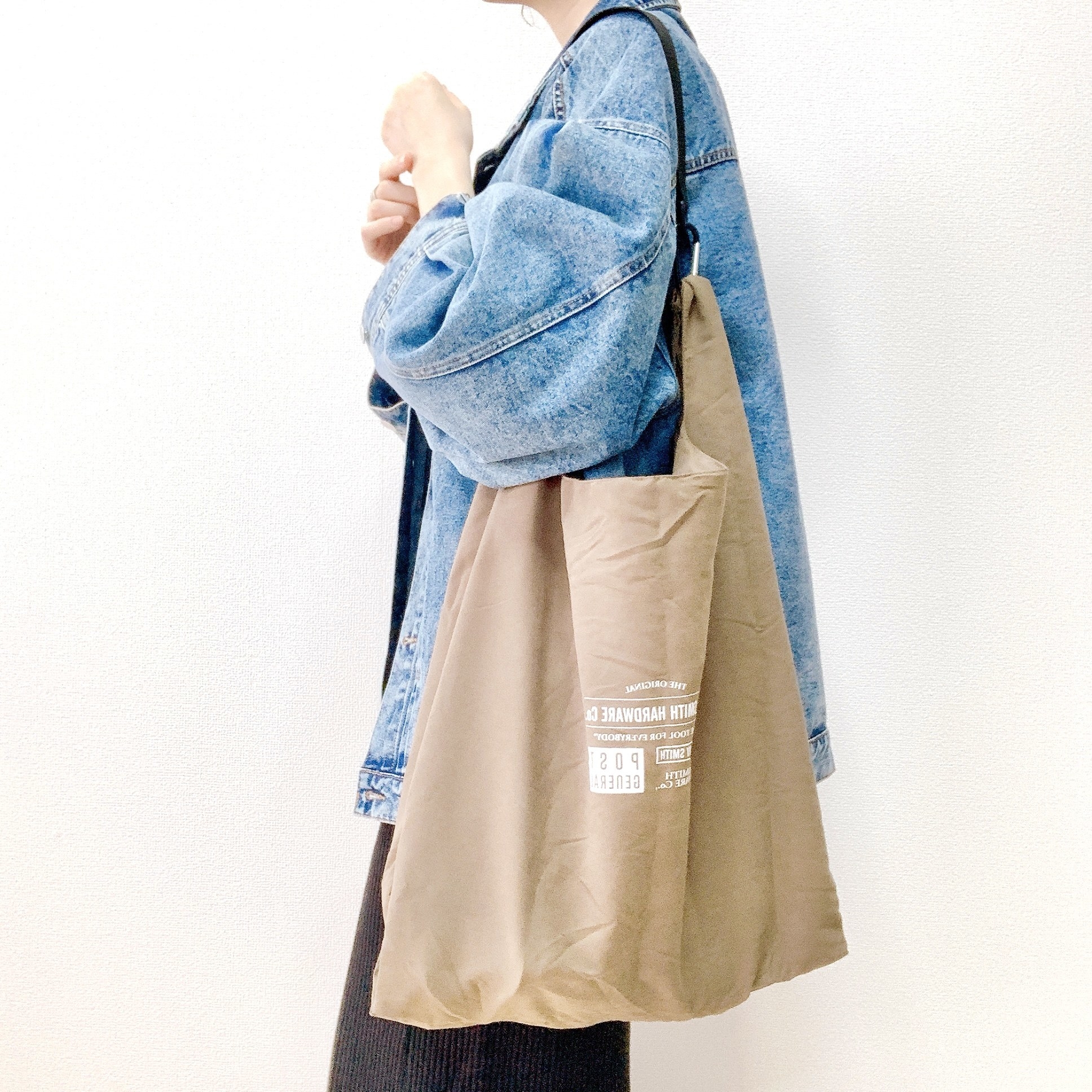 niko and&hellip;（ニコアンド）のおすすめのバッグ「［OLD SMITH］【POST GENERAL（ポストジェネラル）】ループコンビニエコバッグ」