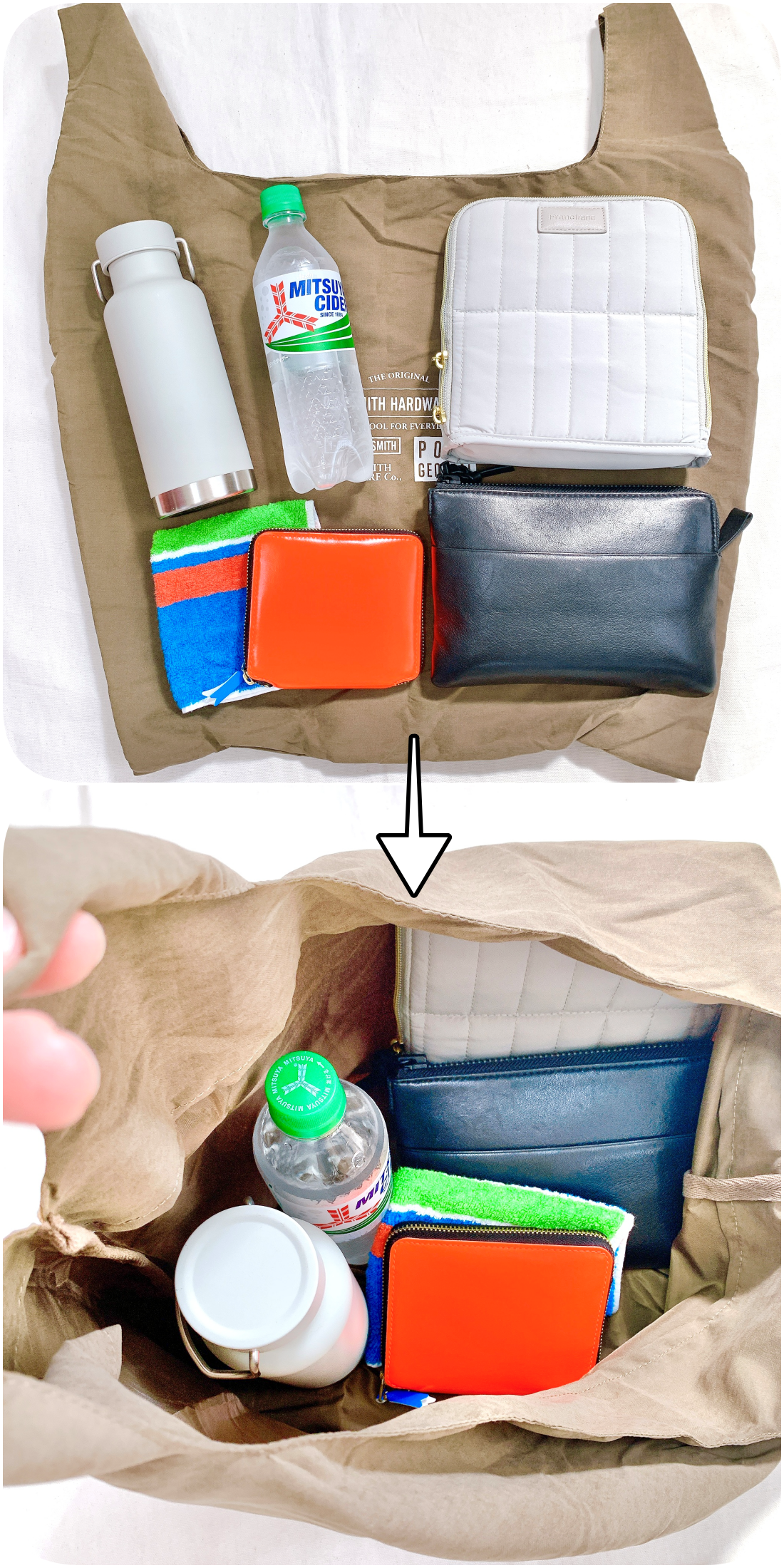 niko and&hellip;（ニコアンド）のおすすめのバッグ「［OLD SMITH］【POST GENERAL（ポストジェネラル）】ループコンビニエコバッグ」