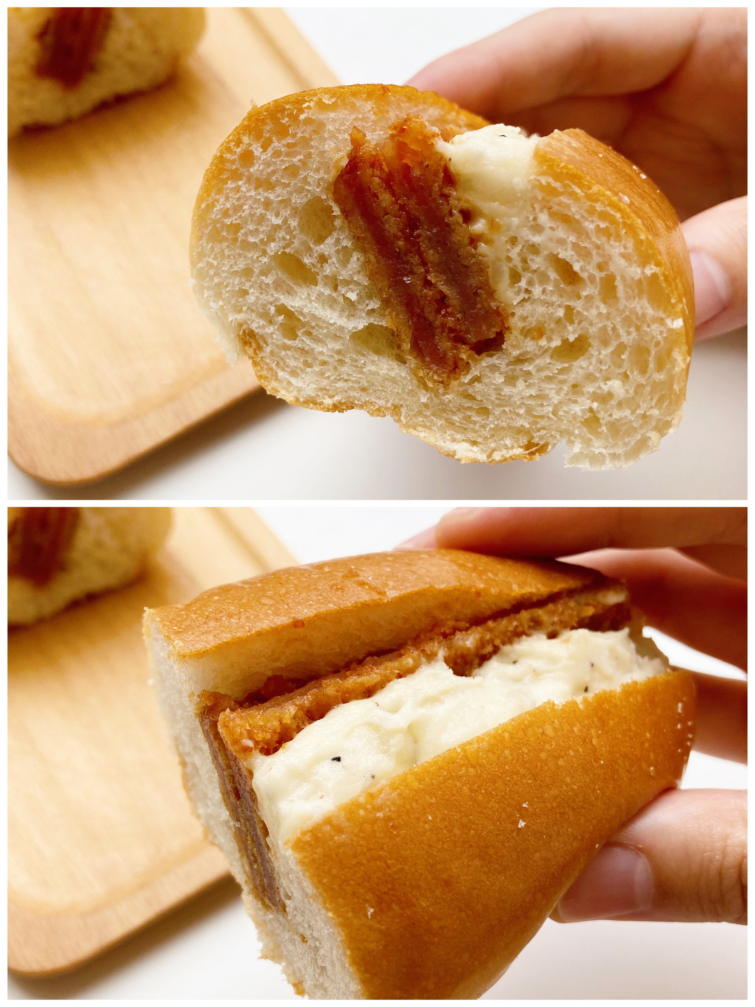 FamilyMart（ファミリーマート）の惣菜パン「生コッペパン（ハムカツ&amp;amp;ポテト）」