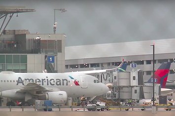 american airlines plane pictured