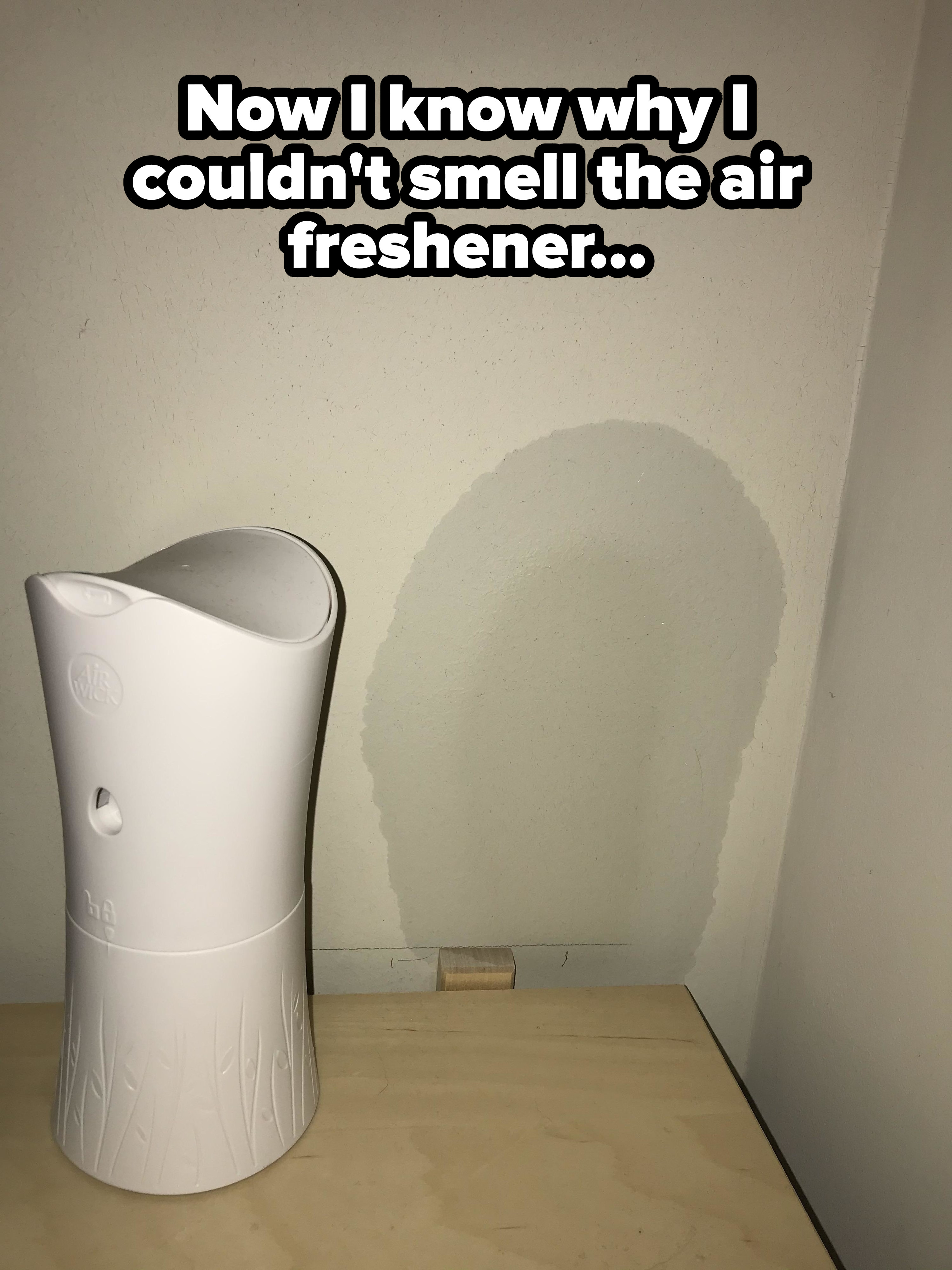 An unopened automatic air freshener