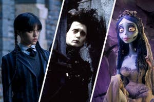Wednesday Addams, Edward Scissorhards, Corpse Bride