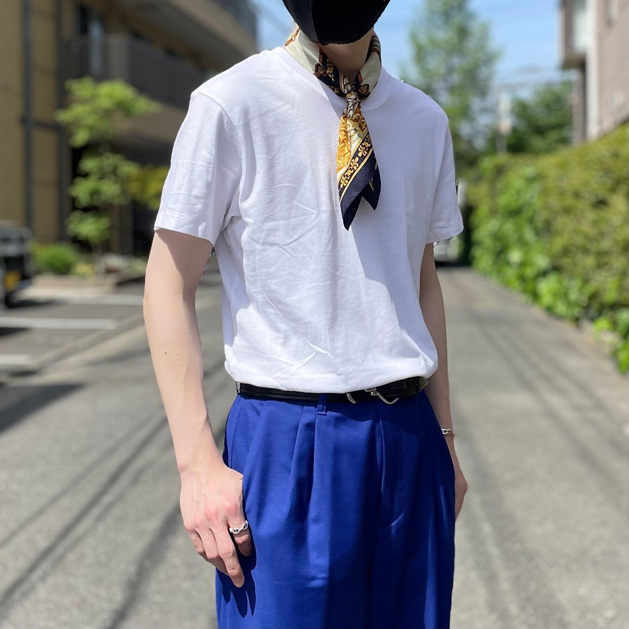 GU(ジーユー)のおすすめのメンズアイテム「コットンカラーT(半袖)」