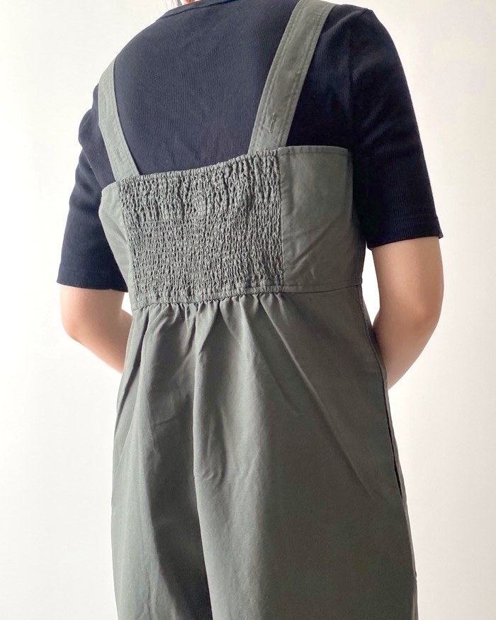 UNIQLO（ユニクロ）のおすすめファッション「リネンブレンドサロペット」