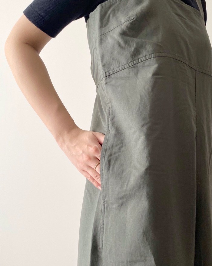 UNIQLO（ユニクロ）のおすすめファッション「リネンブレンドサロペット」