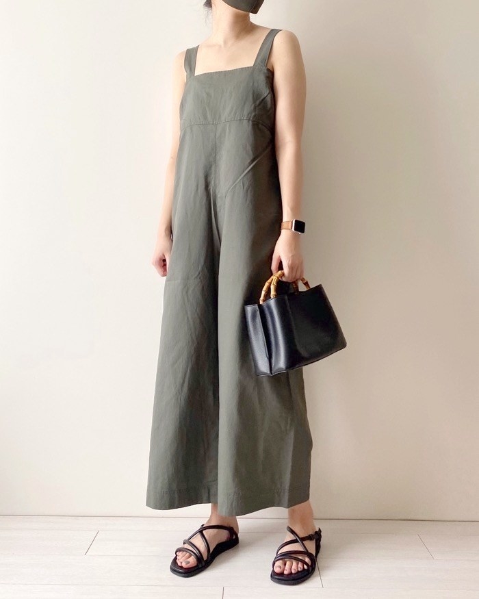 UNIQLO（ユニクロ）のおすすめファッション「リネンブレンドサロペット」