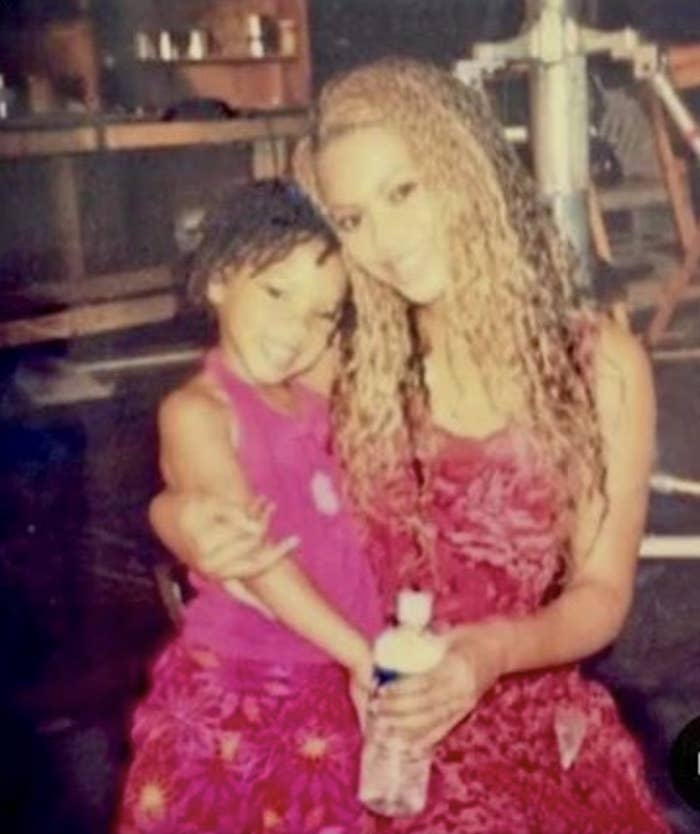beyonce and baby chloe